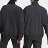 adidas Originals X NSRC Co-Branded Logo Print Zip-Up Collar Jacket Unisex Jackets Black IL4969