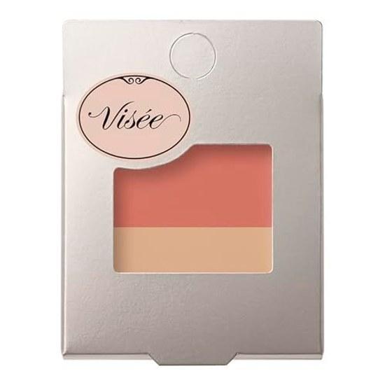 Visee Color Duo Trick Concealer 01 Red (Natural Beige) Dark Circle Cover Compact Orange Multicolor 2.5g
