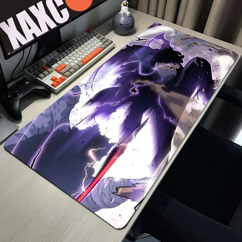 Solo-Leve-ling Mouse Pad Mouse Pad Desk Mouse Pad Cute HD Desk Pad Extended Gaming Keyboard Mats Large XXL Gamer Mousepad 90x40