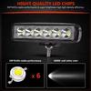 1/42Pcs 12V Car LED Light Bar 18W 6000K Super Bright Car LED Work Light Spot Light White Off Road Head Light Driving Lights