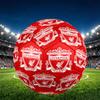 Football team.C Print Size 5 Soccer Ball, PU Wear Resistant Football for Match Training and Daily Practice, Birthday Gift for Soccer Fans