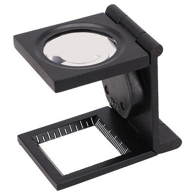 Loupe textile 10X Tissu testeur de lin Loupe pour imprimantes