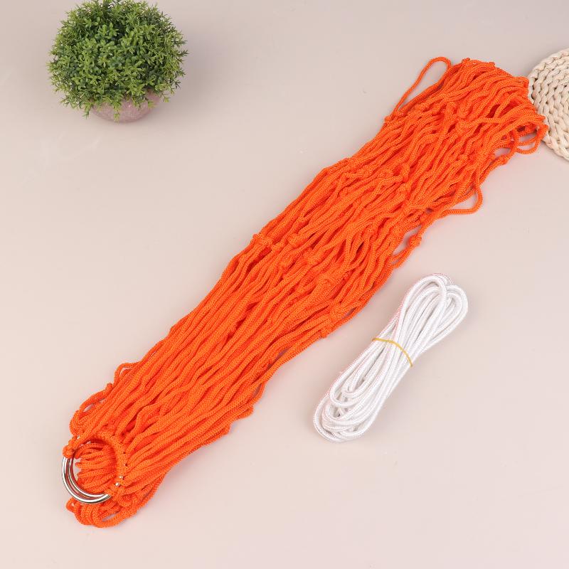 Garten Outdoor Verdickte Nylonseil Hängematte Indoor Netz Hängematte Tragbare Einfache Hängematte Schaukelstuhl