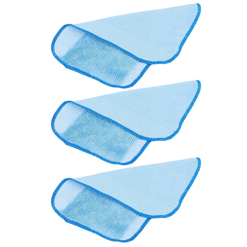 3pcs Wet Fiber Mopping Cloths Mop Pads Fits for Braava 321 380 320 380t Floor Cleaning Machine