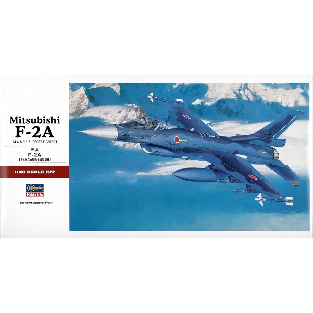 Hasegawa 1/48 Air Self-Defense Force Mitsubishi F-2A Plastic Model PT27