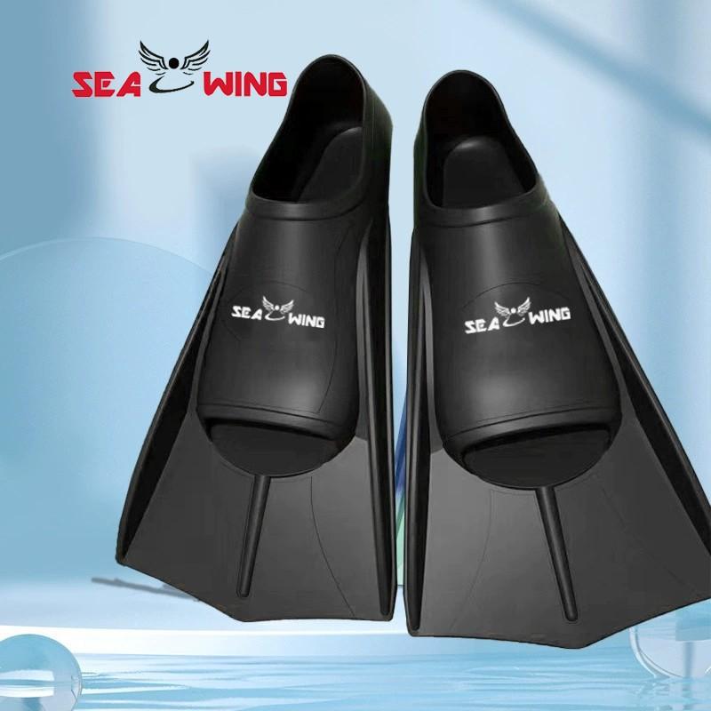 Silicone Short Freediving Fins Adults Unisex Lightweight Training Snorkeling Swimming Pool Use
