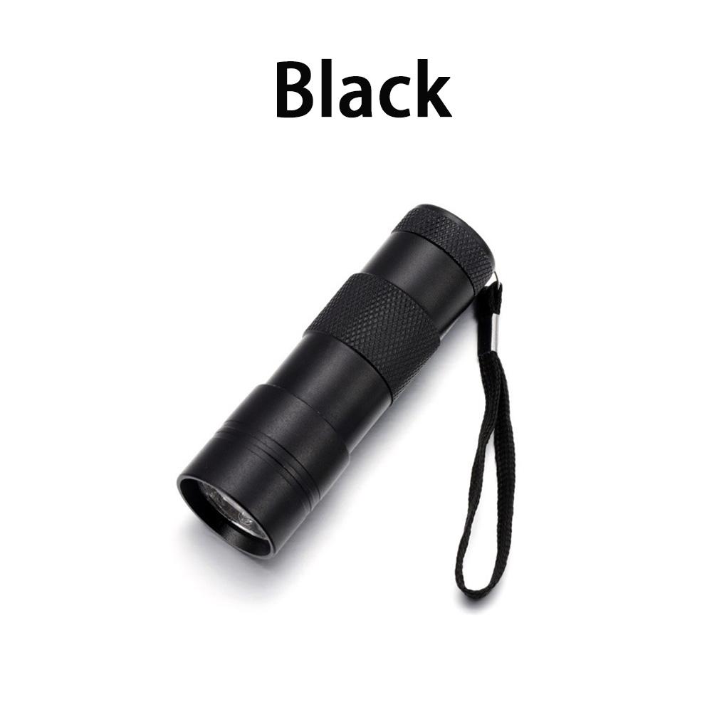 4 Colors UV Flashlight 9 Led Ultra Violet Totth Light Lamp For Epoxy UV Resin Cure Adhesive Glue DIY Jewelry Equipments Tool
