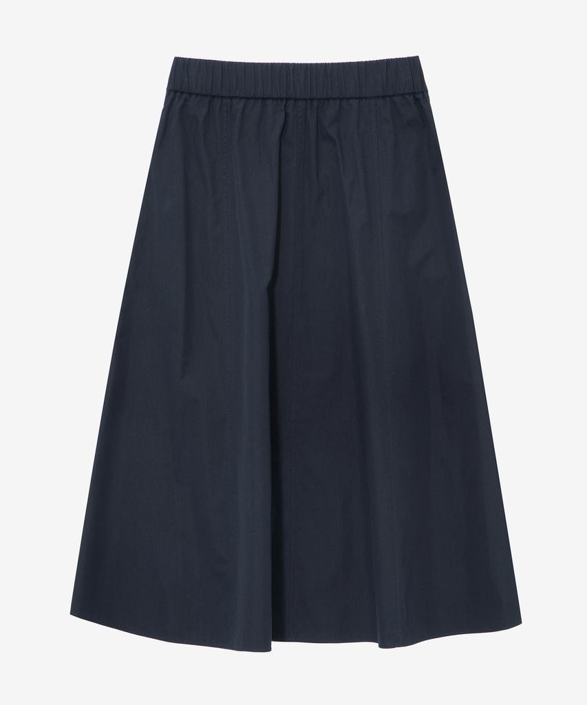 Mind Bridge Woman [W] Semi A-Line Belted Skirt - 2 Colors