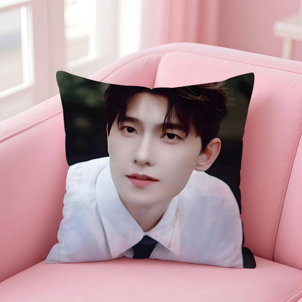 actor handsome YYang Yang Cushion Cover Pillow Case Soft Skin Friendly Fabric  Concealed Zipper