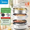 6l bianco, grill pan + steamer (model hge28t71s)