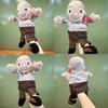 Grandpa Plush Hand Puppet Toy For Early Learning And Parent-child Interaction Characters Included)