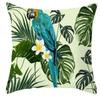 Federa per cuscino per divano, federa per cuscino stampata, Stile Tropicale, Animale, uccello, pappagallo, decorazione d'interni