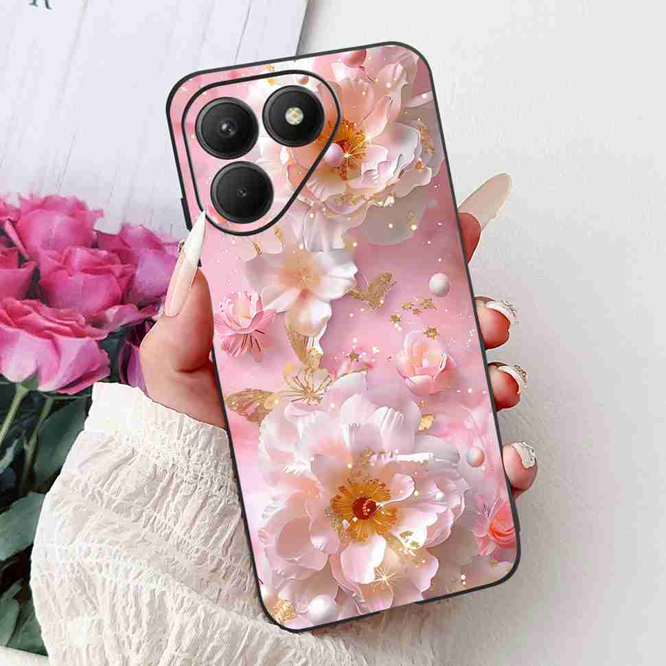 ShockProof Silicone Case For Tecno Pova 7 4G Cover Soft TPU Cases for Tecno Pova 7  Pova7 Neo 4G LJ6 Phone Cover Coque