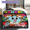 Gumball Bedding Quilt Set Quilt Cover Pillowcase Home Decoration Birthday Gift (1 * duvet cover + 2 * pillowcase, without core)