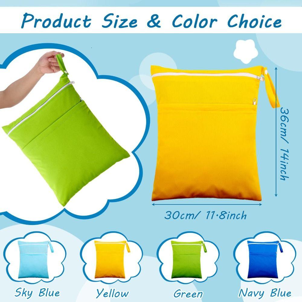Waterproof Wet Dry Bag Toiletries Bag Yoga Gym Bag Dirty Wet Clothes Diaper Storage Bag  Beach