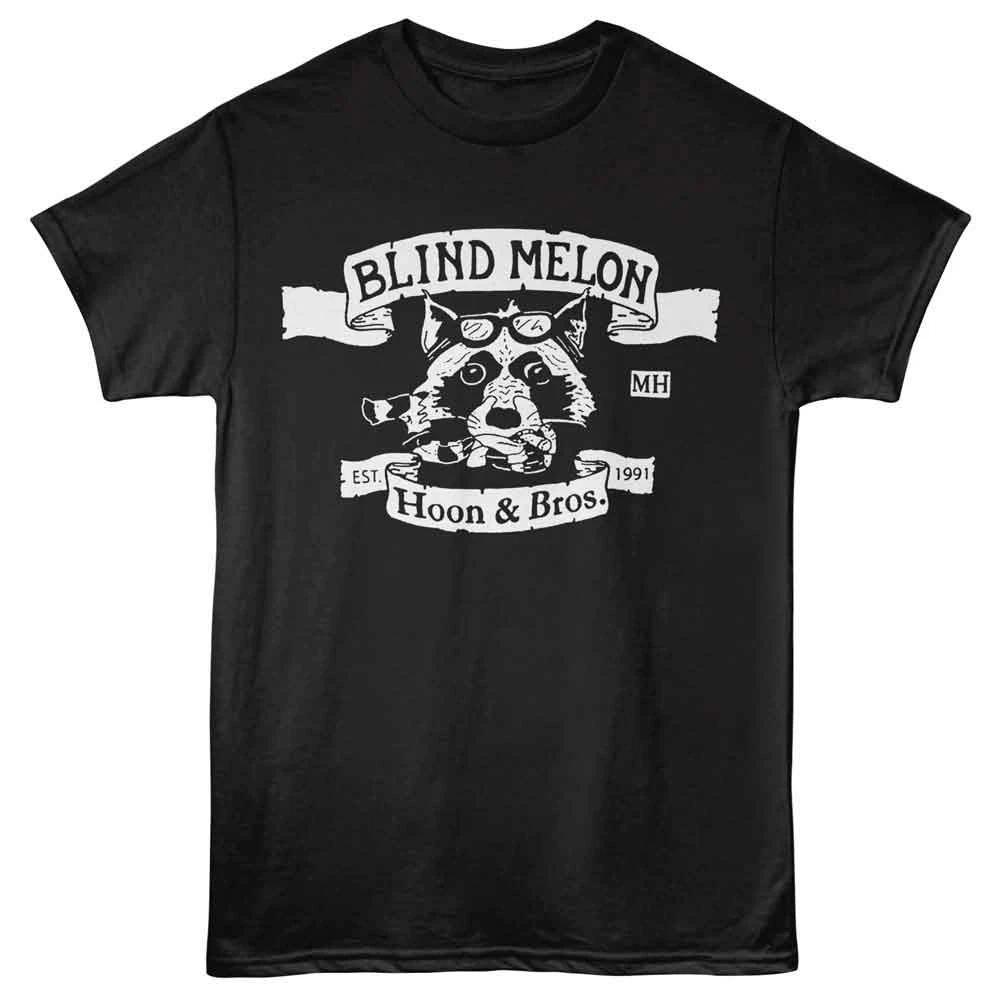 Blind Melon - Hoon And Bros Raccoon - American Classics - Black Front Print Adul S