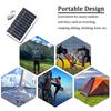 Solar Panel 2W With USB Outdoor Phone Charger Waterproof For Hiking And Camping Portable Solar Charging 5V Mobile Power Supply