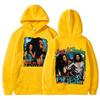 Europäische Größe Bob Marley Album Grafik Hoodie