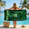 Matrix Fashion Beach Towel: Ideal for Summer Adventures Soft, absorbent and quick drying suitable for swimming and bathing