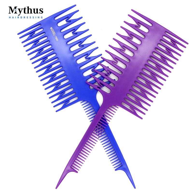 

Кисть для окрашивания волос Mythus, расческа для раскрашивания рыбьей кости, расческа с крысиным хвостом, парикмахерская, расческа для раскрашивания, парикмахерская, инструмент для укладки волос