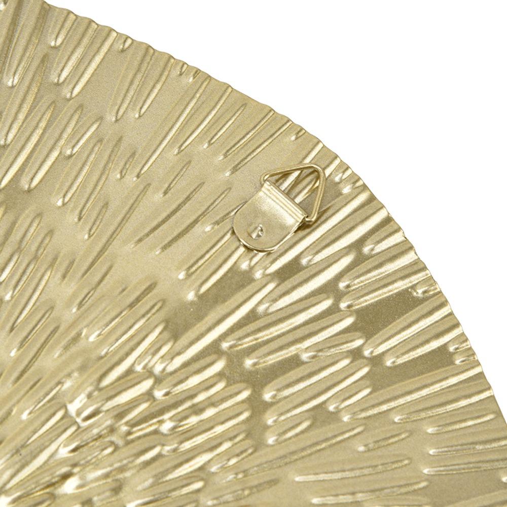 Goldfarbenes Metall-Wandbehang Eisen Minimalistische Wanddekoration Moderne Wandkunst Badezimmer-Ornament