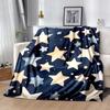 1pc Starry Night Sky Design Blanket Soft Throw for Home Decor, Gift Idea, Living Room .B049