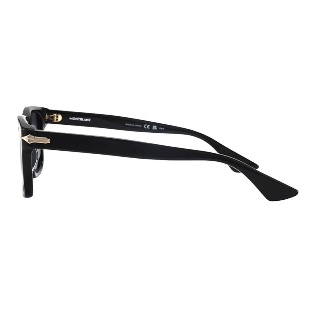 Montblanc Full Frame UV Protection Driving Sunglasses Square Unisex sunglasses Black MB0263S-001
