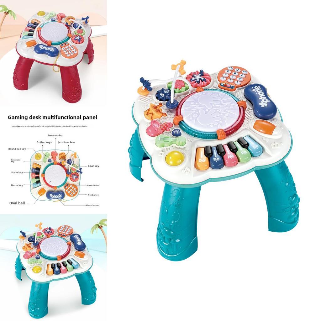 Educatieve Speeltafel voor Peuters Met Muzikale Functies Voor Vroege Ontwikkeling
