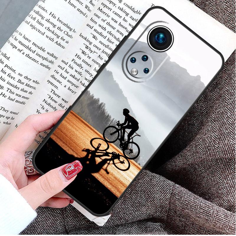 Ride Mountain Bike Bicycle Art Case For Honor X9a X8a X7a X6a X6 X7 X8 X9 X8b X9b 50 70 90 Magic 5 Lite Magic 6 Pro Cover
