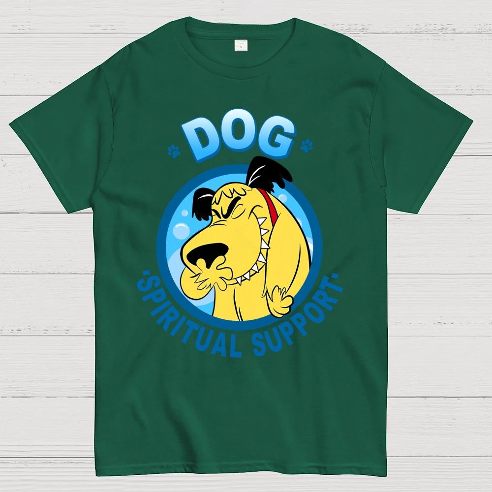 Spiritual Support Dog Unisex 100% Cotton Summer Casual Cool Loose T-Shirt