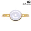 New 25.4MM Tweeters Voice Coil Round Speaker Treble Coil Replacement Horn Titanium Film Copper Clad Alumium Diaphragm