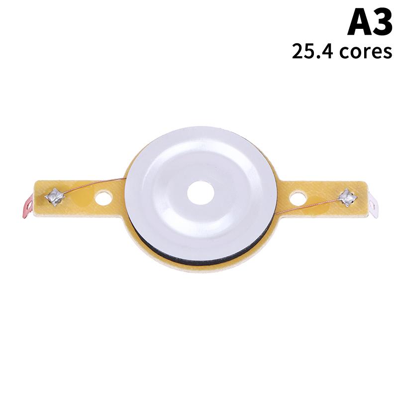 25.4Mm Tweeters Voice Coil Round Speaker Treble Coil Replacement Horn Titanium Film Copper Clad Alumium Diaphragm