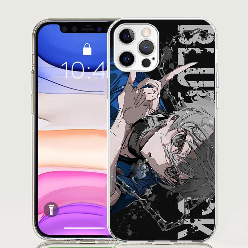 Blue Lock Nagi Seishiro Handyhülle für Apple iPhone 17 Air 16 15 Plus 14 + 13 Mini 12 11 Pro Max 7 8 SE 16Max Weiche Schale Cover C