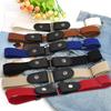 Leather Elastic Belt For Men And Women With Metal Buckle And Adjustable Fit