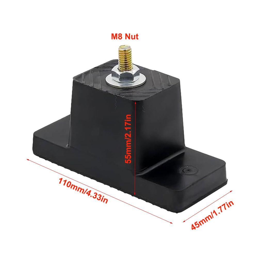 Rubber Air Conditioner Bracket Cushion Universal Vibration Isolator Anti-Vibration Isolator Pads