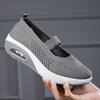 Fliegende gewebte Schaukel Schuhe Damen Fußabdeckung dicke Sohle erhöhend Luftpolster neue Freizeitschuhe Mesh atmungsaktive lässige Damenschuhe