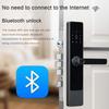 Power Saving Password Fingerprint Lock New Intelligent Electronic Card Swiping Lock Mobile Remote APP Bluetooth Induction Lock