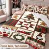Christmas Theme 3PCS Bedding Set, Soft Home Textile, Holiday Bedroom Decor Gift