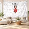 Betty Boop Wall Tapestry Home Decor Hanging Cloth Art Background Tapestry for Bedroom
