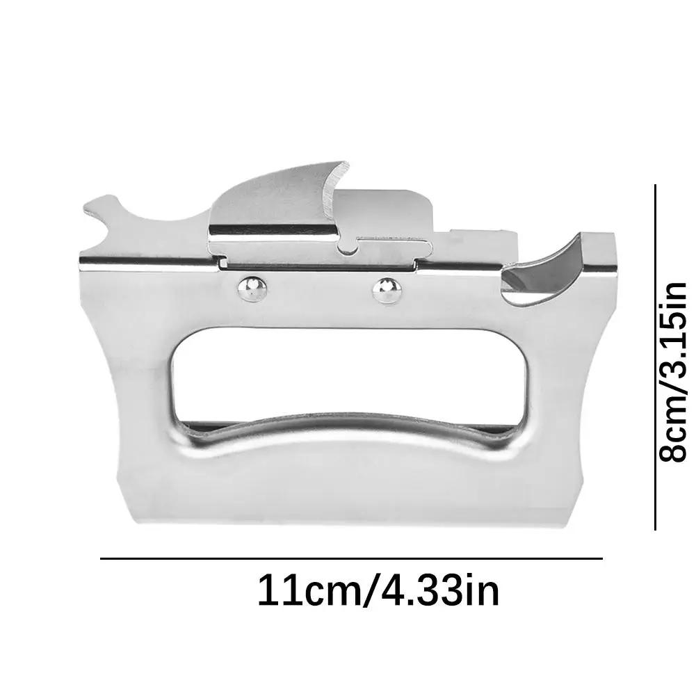 2-in-1-Flaschendosenöffner Kreativität Multifunktionale Bierdosenöffner aus Edelstahl Gadgets für Bar-Küchenzubehör