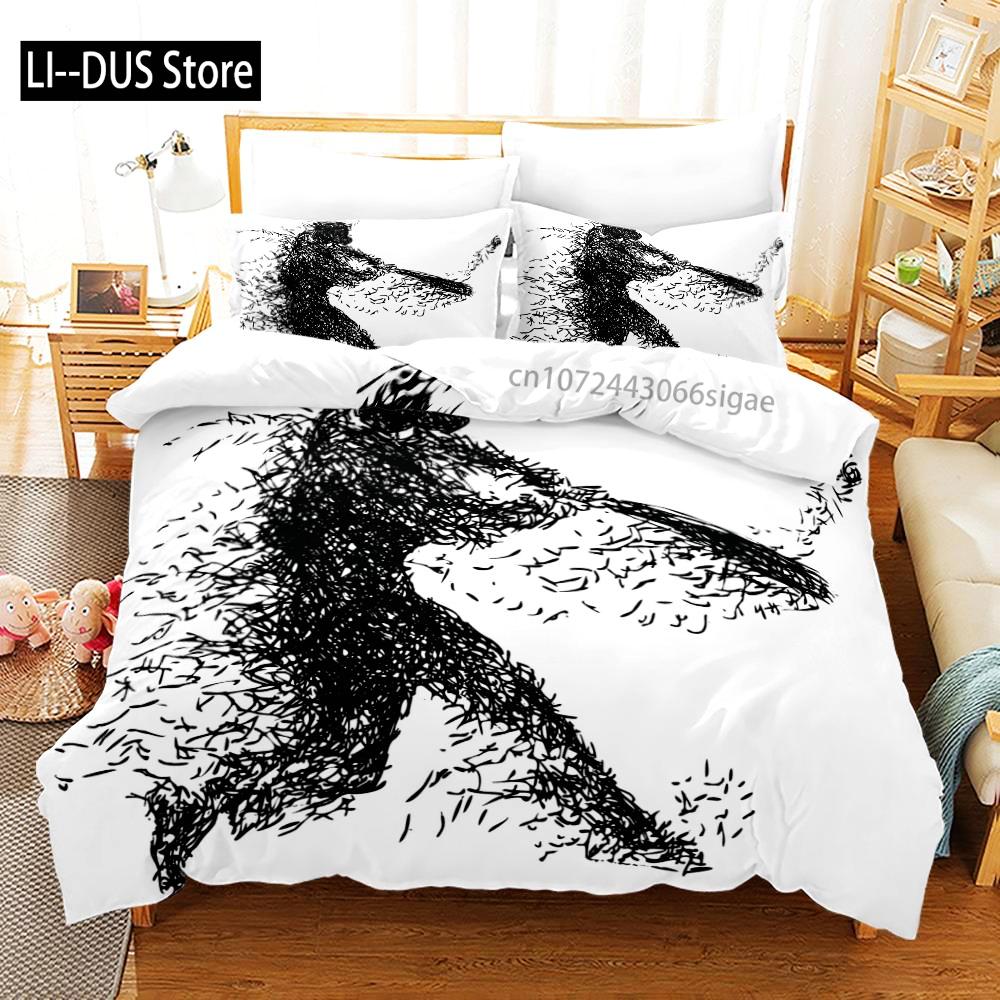 Sports Baseball Bedding Set Single Twin Full Queen King Size Baseball Bed Set Aldult Kid Bedroom Duvetcover Sets 3D Print 011