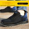 Flying Labor Insurance Shoes, Foot Protection Shoes, Non-slip and Wear-resistant, Comfortable, Breathable and Stab-proof Insulating Safety Shoes