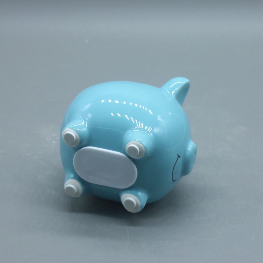 Cofrinho Fofo para Crianças Dinheiro e Moedas Mini Tanque de Poupança Presente de Aniversário Cofrinho de Cerâmica Natal