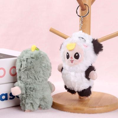 Traumelfe Transformation Tier Anhänger Nationales Schatz Panda Transformation Plüschpuppe Schlüsselanhänger Taschenanhänger