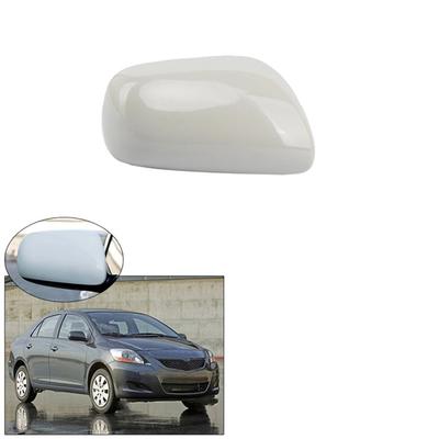 Right Side Wing Door Mirror Cover Cap Unpainted Plastic for Toyota Yaris 2007-2013