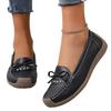 Orthopädische Loafer Schuhe Für Damen Orthopädische Leder Loafer Business Schuhe Für Damen Leichte Flats Lässiger Komfort - Gehschuhe Mit Blume