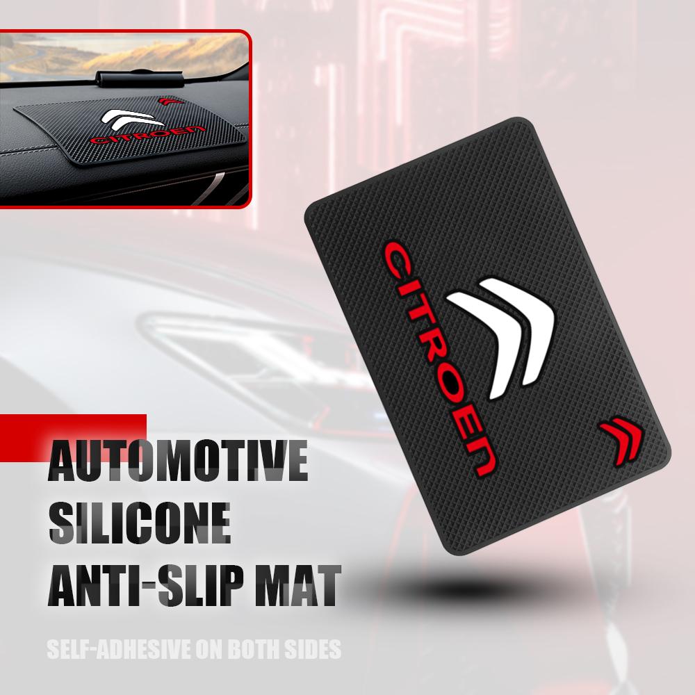 Auto Armaturenbrett Telefon Brillen Anti-Rutsch Silikon Pads Klebrige Matte Für Citroen C4 C3-XR C5 Aircross C-quatre Picasso Auto Ventilkappe