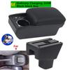 For SUZUKI SX4 Armrest box For SUZUKI SX4 Car Armrest double-layer Storage box cup holder Interior Dedicated Retrofit Accessorie