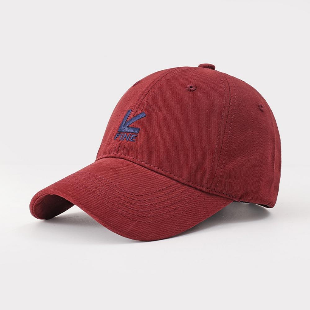 Unisex Baseball Cap For Women And Men Casual Snapback Hat Fashion Letter FINE Embroidery Cotton Hat Summer Sun Visors Caps
