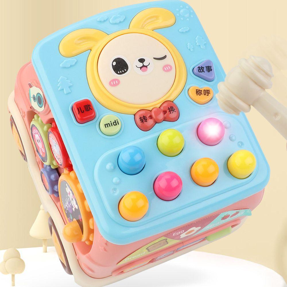 Early Learning Multifunctional Stacking Bus Educational Musical Bus  Preschool